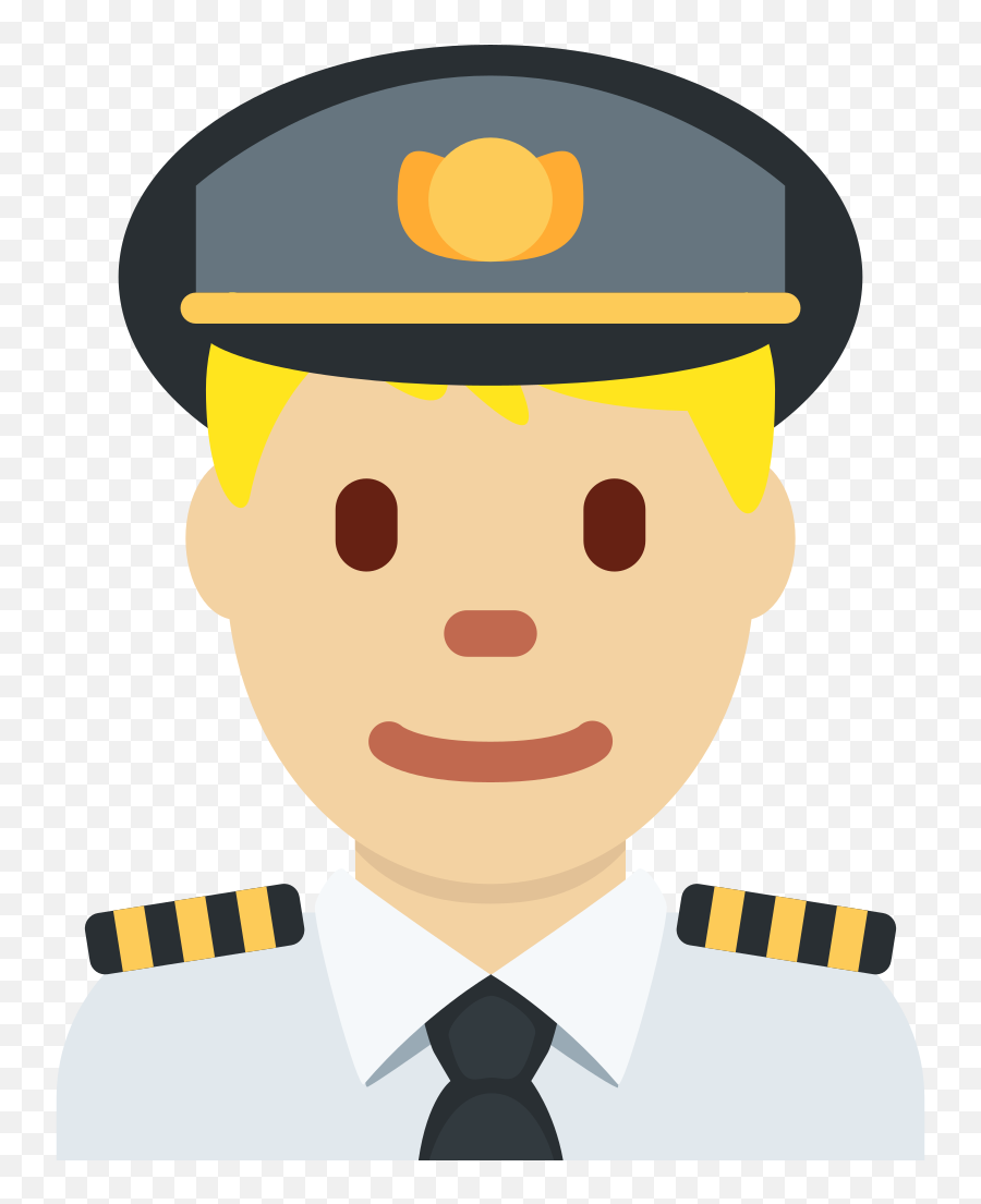 Twemoji2 1f468 - Pilot Emoji,No Cap Emoji