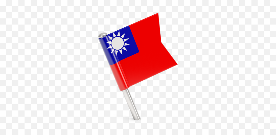 Taiwan Flag Png Picture Taiwan Flag Pin Png Emoji Free Transparent Emoji Emojipng Com