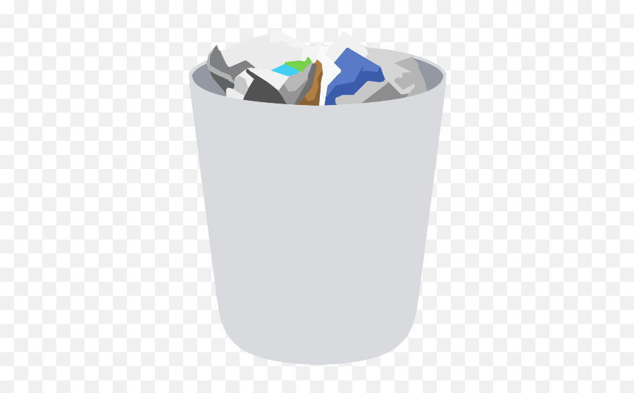Trash Full Icon - Mac Os Trash Icon Emoji,Trash Emoji