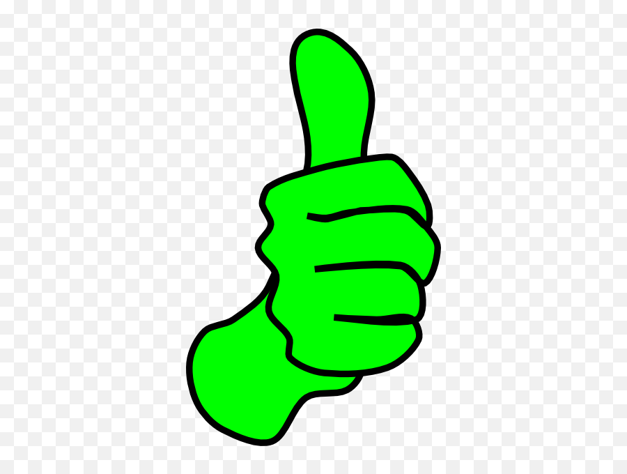 Thumbs Up Clipart Green - Thumbs Up Clipart With Arm Emoji,Green Thumb Emoji