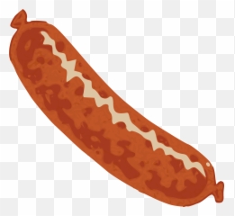 Transparent Background Sausage Clipart - Clip Art Sausage Emoji,Kebab Emoji