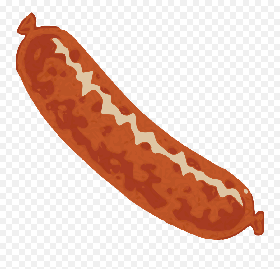 Transparent Background Sausage Clipart - Clip Art Sausage Emoji,Kebab Emoji