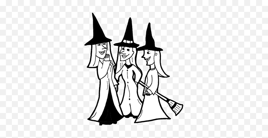 Drawing Witch Witchcraft Transparent U0026 Png Clipart Free - Macbeth Witches Easy Drawing Emoji,Witch Emojis