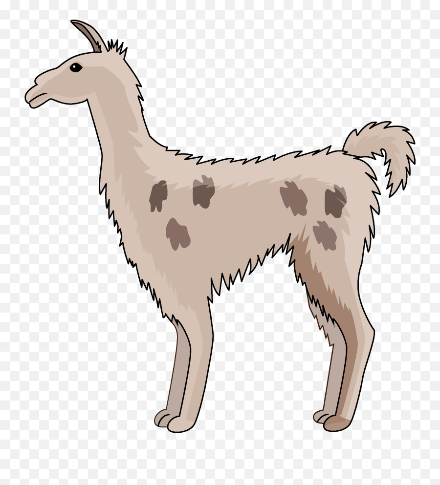 Llama Clipart - Animal Figure Emoji,Llama Emoji