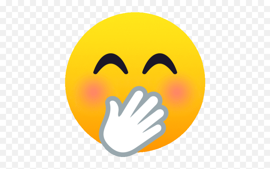 Face With Hand Over Mouth People Gif - Emoji Hand On Mouth Meaning,Oops Emoji