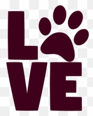 With Paw Print Svg Clipart - Dog Free Emoji