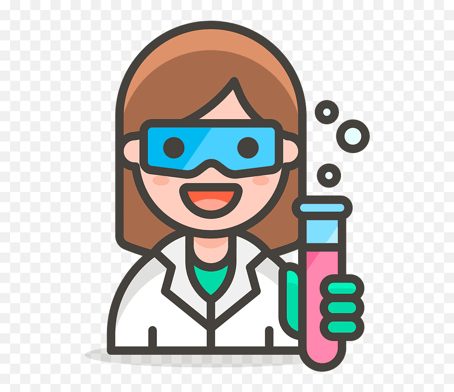 Woman Scientist Emoji Clipart - Scientist Icon,Scientist Emoji