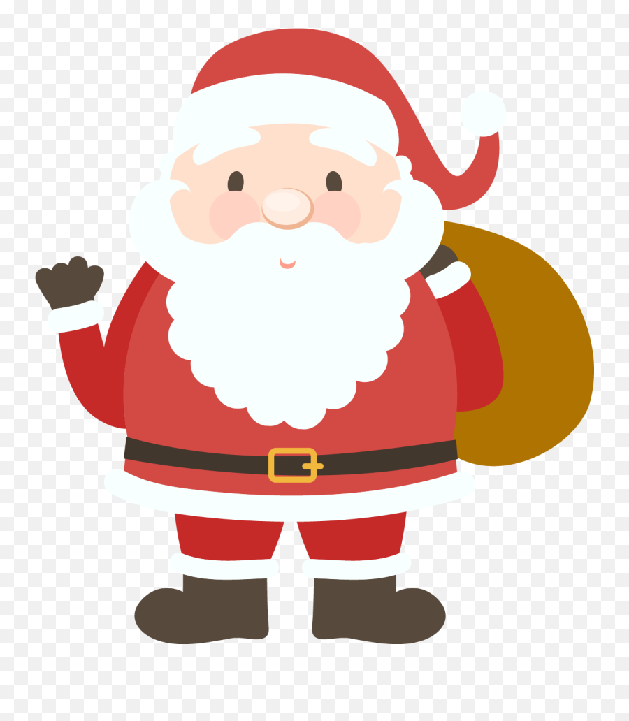 Santa Claus Clipart Png - Santa Claus Clipart Png Emoji,Santa Emoticons