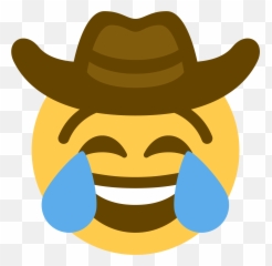 Cowboy Pensive Emoji