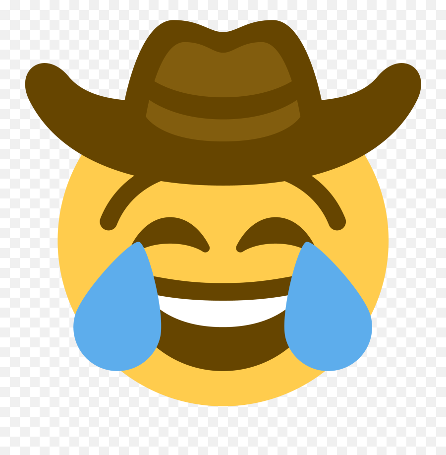 Cowboy Pensive Emoji,Joy Emoji Discord
