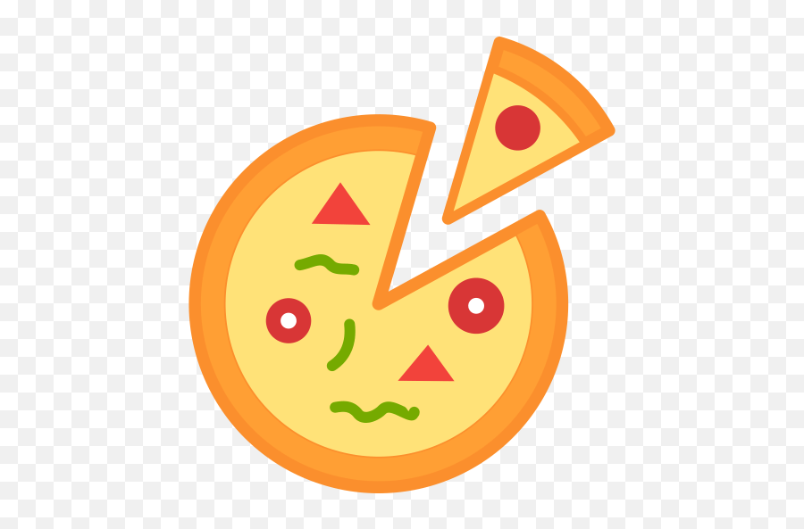 Pizza Icon Png And Svg Vector Free Download - Vector Pizza Icon Png Emoji,Emoji Eating Pizza