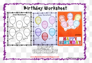 Esl Birthday Unit Worksheets - Atividade Em Ingles Aniversário Emoji