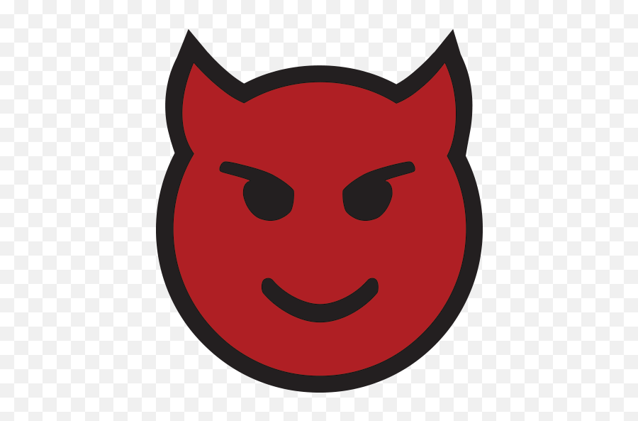 Smiling Face With Horns Emoji For Facebook Email Sms - Smiley With Devil Horns,Devil Horns Emoji