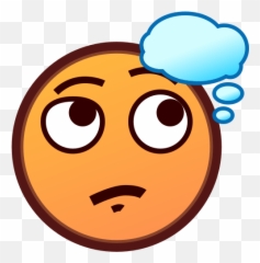 Thinking Face Emoji For Facebook Email Sms - Emoji Of Thinking Face,Thinking Emoji