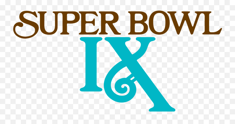 Super Bowl Ix Logo - Logo Super Bowl Ix Emoji,Super Bowl Emojis