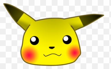 Pikachu - Carnivore Emoji,Sad Emoji Png