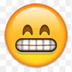 Flushed Face Emoji Grin - People Doing Emojis,Flushed Face Emoji