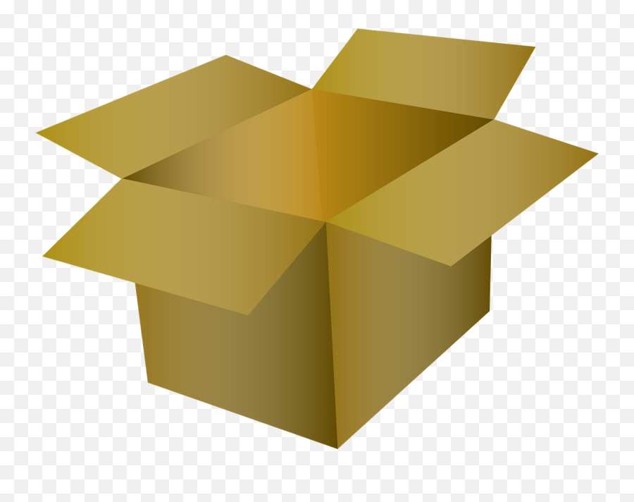 Cardboard Box Package Shipping - Boxes With No Background Emoji,Cardboard Box Emoji