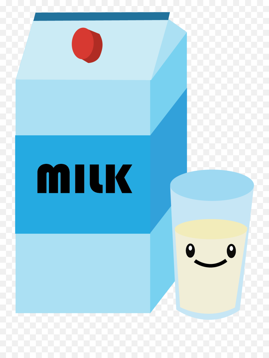 Milk Emoji Transparent Png Clipart - Transparent Background Milk Clipart Png,Milk Carton Emoji