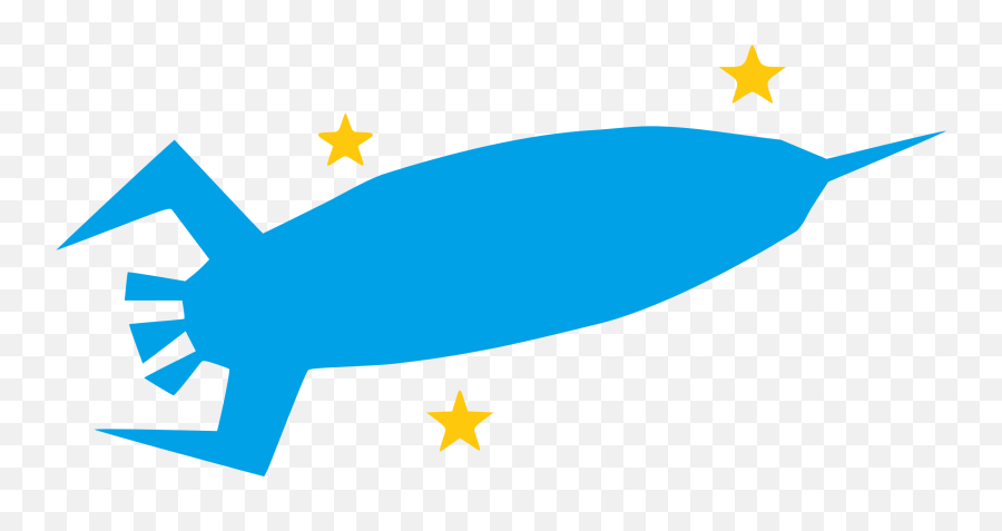 Blue Rocketship Vector Clipart Image - 10 Lines On Picnic Emoji,Flag Rocket Emoji