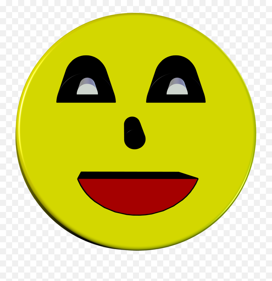 Smiley 3d Yellow Sign Smiley Symbol - Smiley Emoji,Cool Emojis