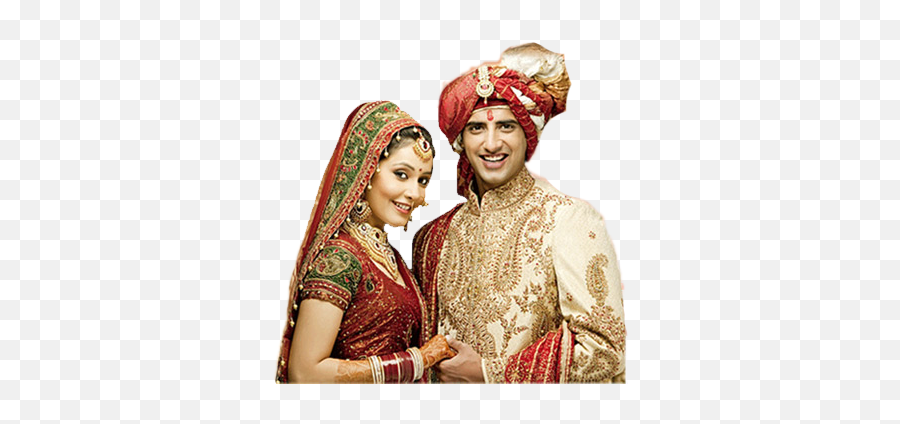 Indian Bride And Groom Png U0026 Free Indian Bride And Groompng - Indian Bride Groom Emoji,Bride Emoji