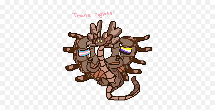 Tdov Show Off Your Trans Dragons Dragon Share Flight - Cartoon Emoji,Trans Heart Emoji