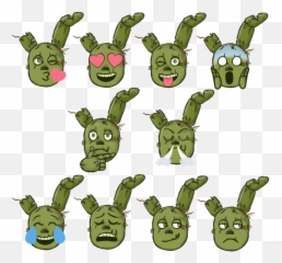 Springtrap Emojis - Springtrap Emoji,Trash Emoji