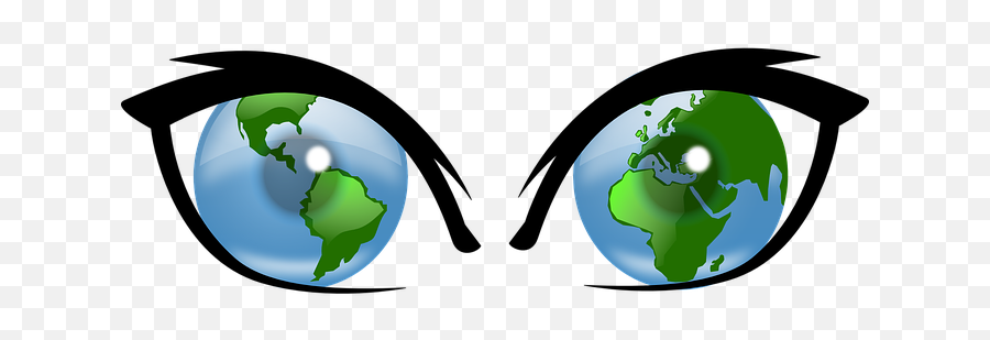 100 Free Vision U0026 Eye Vectors - Pixabay Globe Clip Art Emoji,Woman Magnifying Glass Earth Emoji
