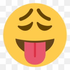Stuck Out Tongue Closed Eyes - Smiley Emoji