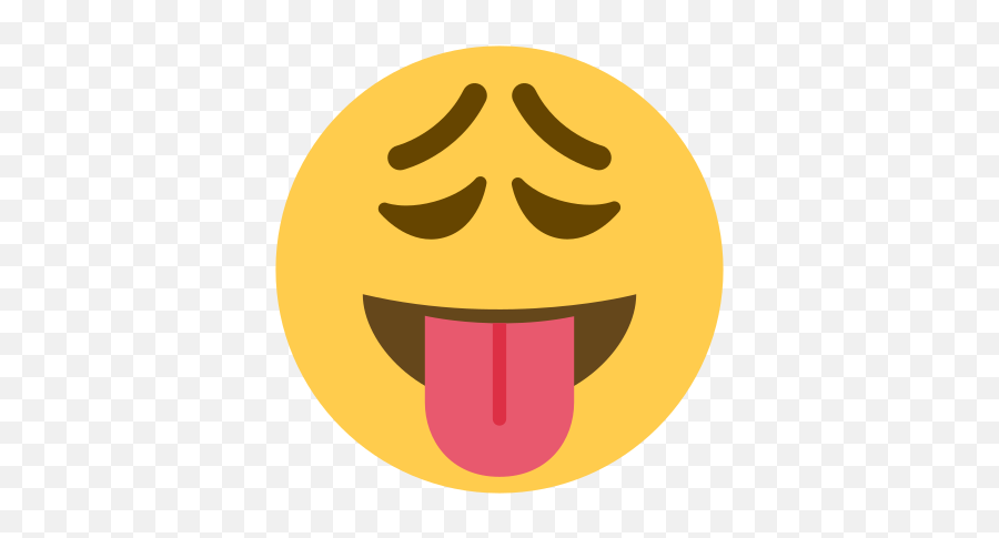 Stuck Out Tongue Closed Eyes - Smiley Emoji,Closed Eyes Smiley Emoji