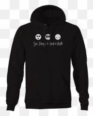 Details about Sex Drugs Rock Roll Emoji Hoodies for Men Black - And N