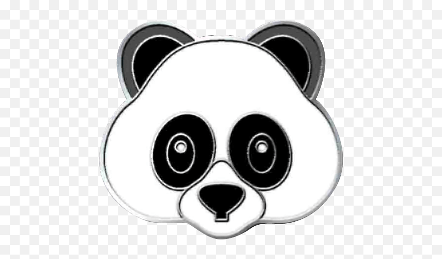 Emoji Panda - Dot,Emoji Pins