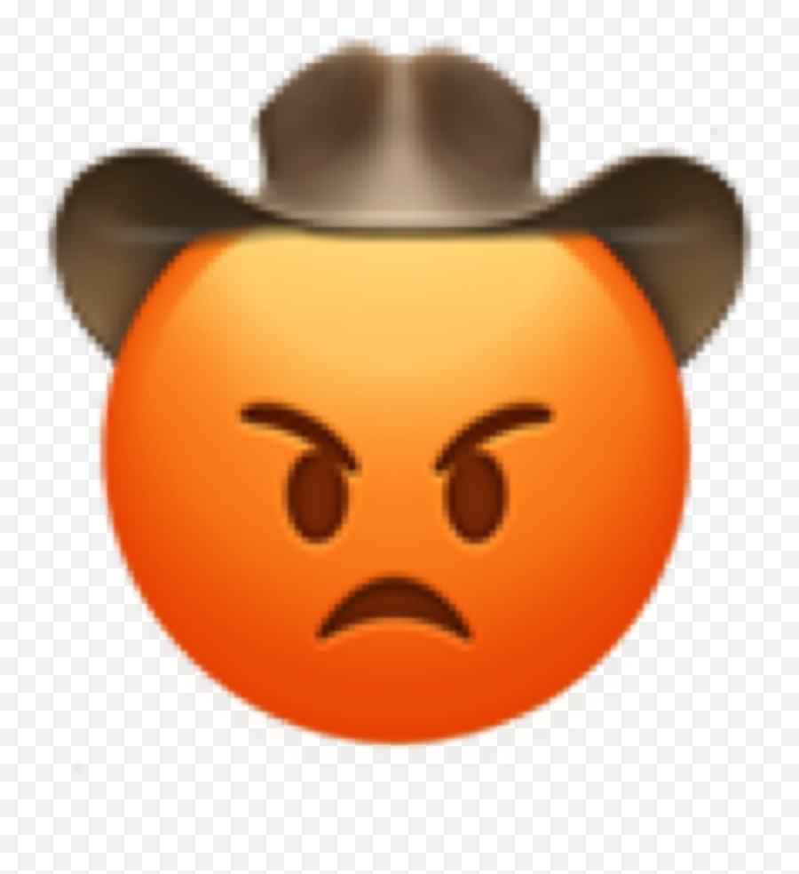 Yee Yeehaw Sad Angry Sticker - Cowboy Emoji Yee Yee,Sad Yeehaw Emoji