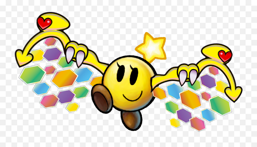 Starlow With Marx Wings - Marx Kirby Emoji,Wings Emoticon