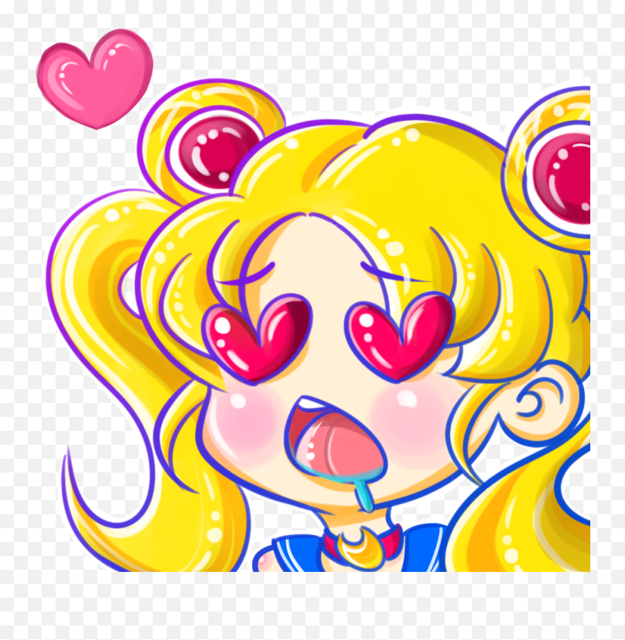 Im So Excited We Get - Sailor Moon Drooling Emoji,How To Make Emoticons For Twitch