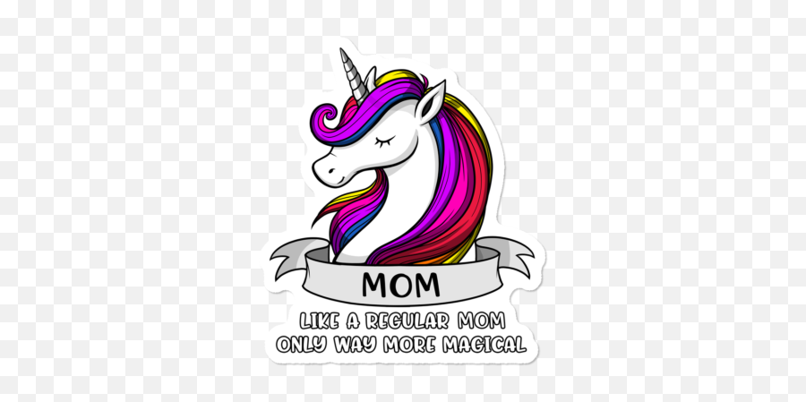 Best Unicorn Stickers Design By Humans - Unicorn Emoji,Unicorns Emoji