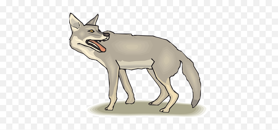 Free Tongue Dog Vectors - Coyote Clipart Png Emoji,Coyote Emoji