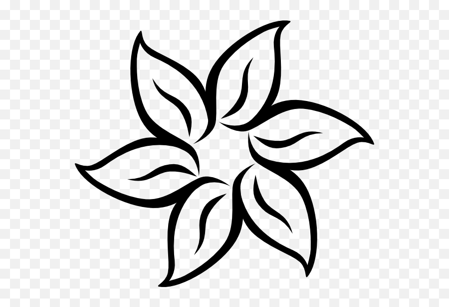 Free Printable Stencil Patterns - Clipart Black And White Flower Emoji,Lotus Flower Emoji