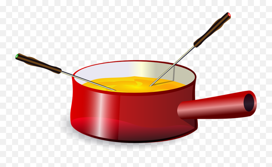 Fondue Cheese Pot - Fondue Clipart Emoji,Emoji Eating Pizza