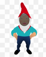 Gnome Garden Dwarf Figure Free - Clipart Emoji