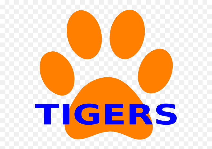 Clemson Tiger Paw Image Free - Paw From A Tiger Emoji,Clemson Tiger Paw Emoji