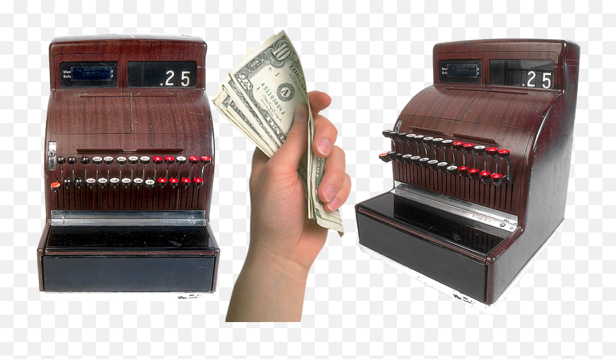 Cash Register Cashbox Payment - Cash Emoji,Cash Register Emoji