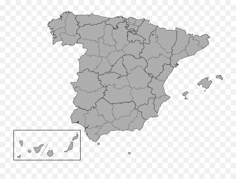 Spainprovincemapblank - Spain Election Map 1930 Emoji,Family Camera Emoji