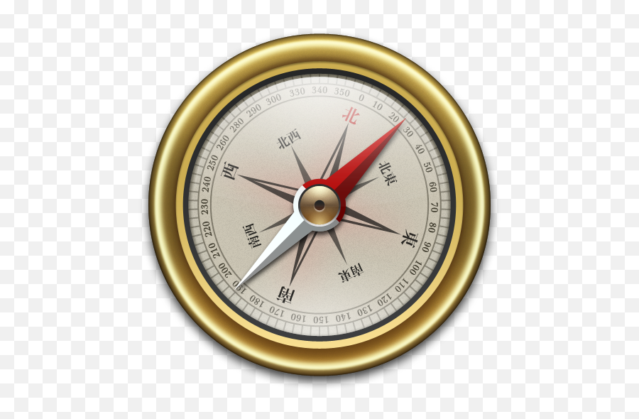 Compass Gold Icon - Qibla Direction From Jeddah Emoji,Compass Emoji Iphone