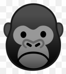 Gorilla Emoji Meaning With Pictures - Png