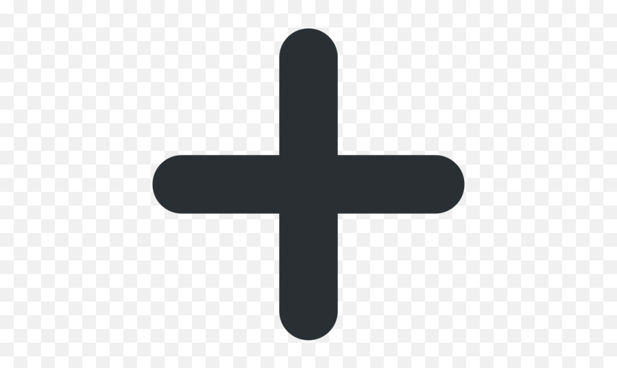 Plus Sign Emoji - Plus Sign Icon Png,Black Crown Emoji