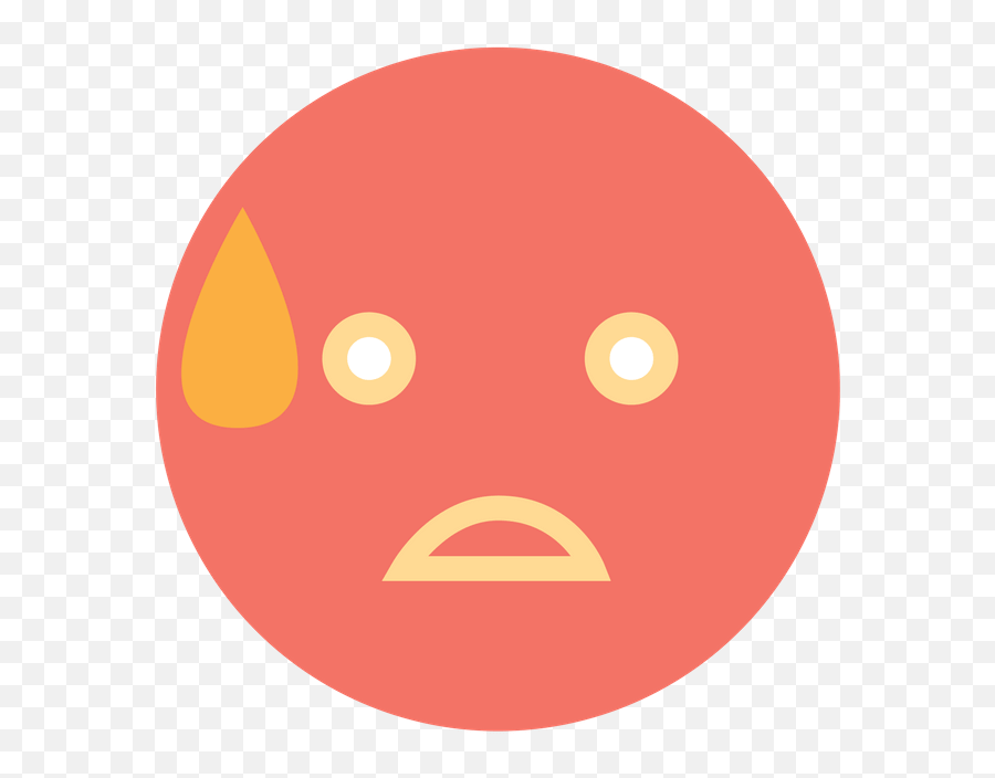 Fever - Boosting Progestrone Night Sweats Clipart Full Circle Emoji,Sweat Emoji