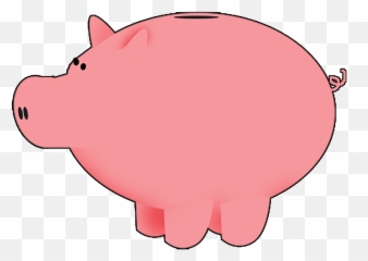 Coins Clipart Piggy Bank - Transparent Background Png Image Cartoon Emoji