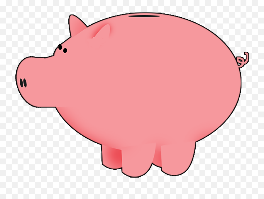 Coins Clipart Piggy Bank Coins Piggy - Transparent Background Png Image Piggy Bank Cartoon Emoji,Emoji Bank